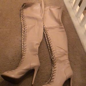 Thigh high boots